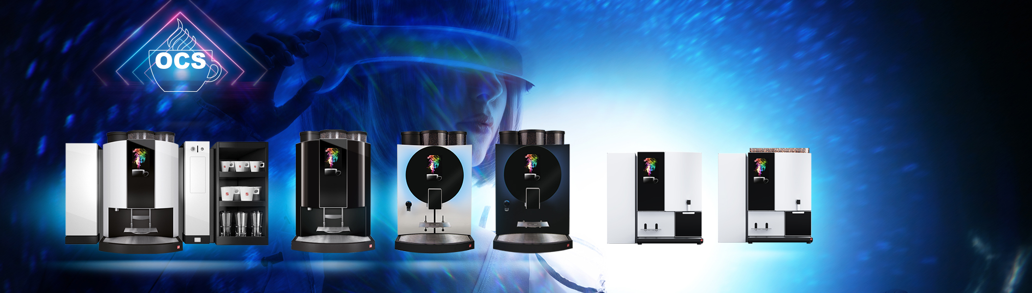 Siamonie Übersicht unserer Kaffeeautomaten der Siamonie-Serie