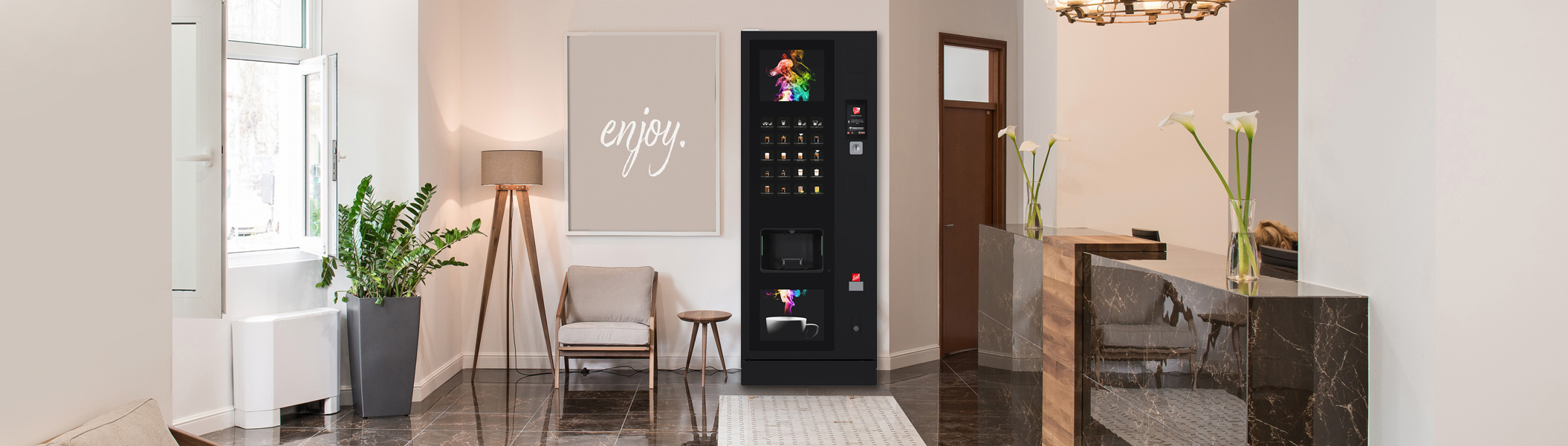 SiLine<sup>®</sup> HG TS27 Ein SiLine HG TS27 Heißgetränkeautomat