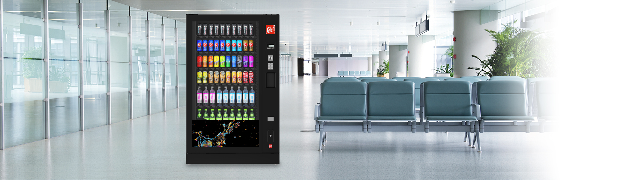 Robimat X-Serie Ein Sielaff Robimat X in einem öffentlichen Gebäude